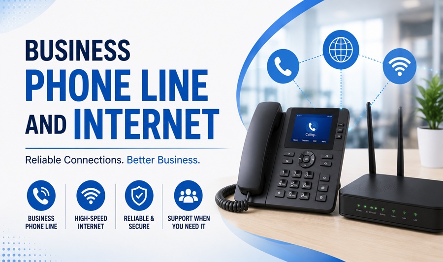 Business Phone Line and Internet